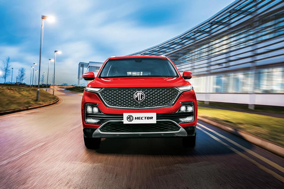 MG Hector Front View
