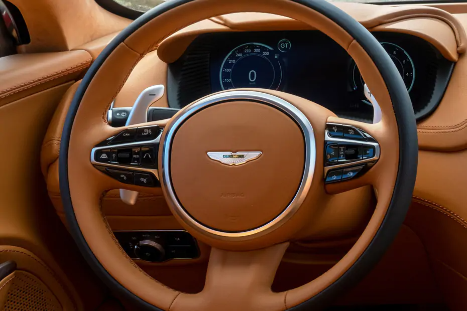 Aston Martin DBX steering