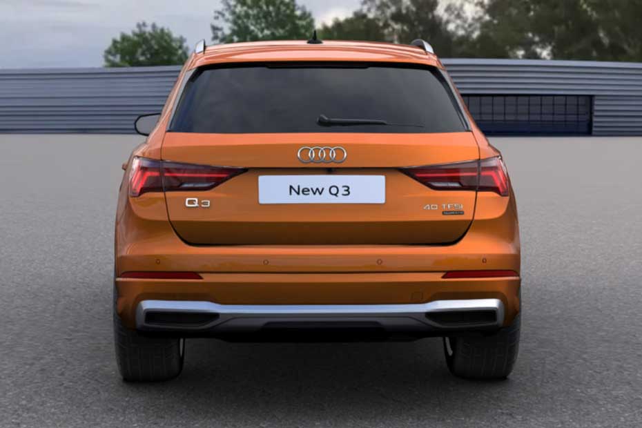 Audi-Q3 Rear View