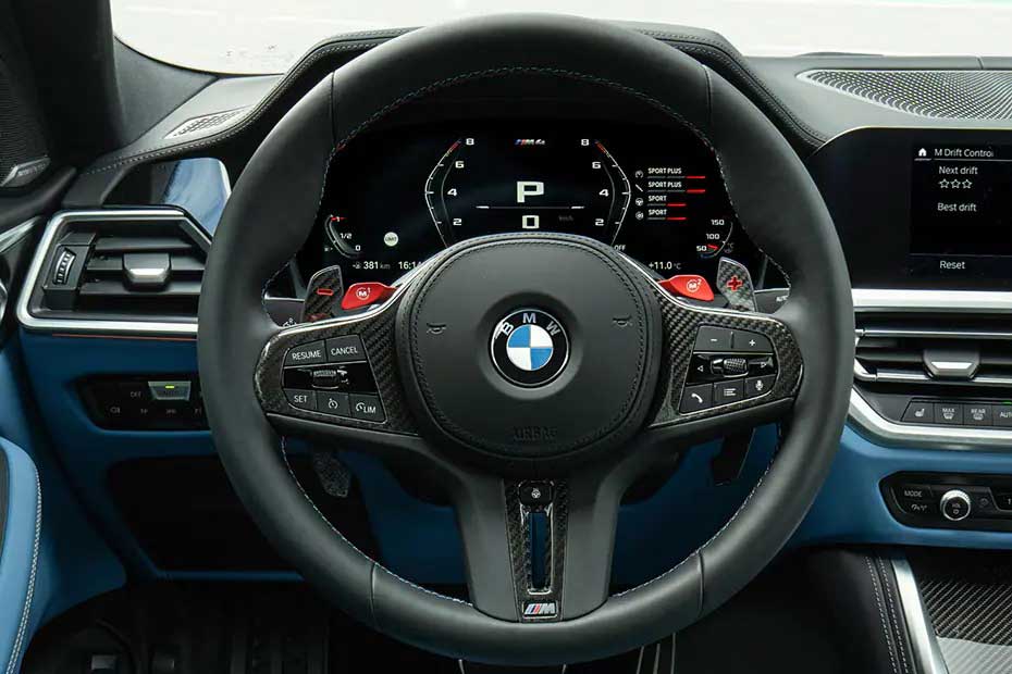 BMW M4 Competition Steering Wheel