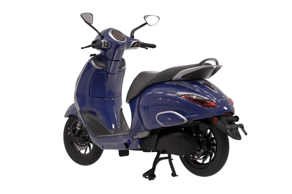 Electric bike chetak discount price