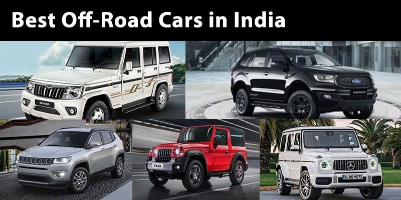 Best Off Road Cars In India