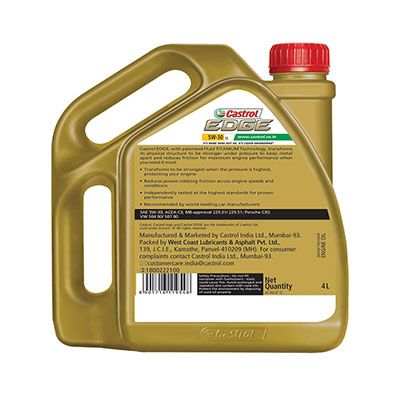 Castrol EDGE 5W-30 LL Price, Specifications and Offers