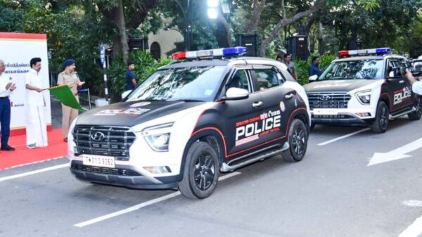 Chennai Police Makes Fleet Upgrades with 53 New Vehicles: Hyundai Creta, Innova, Bolero