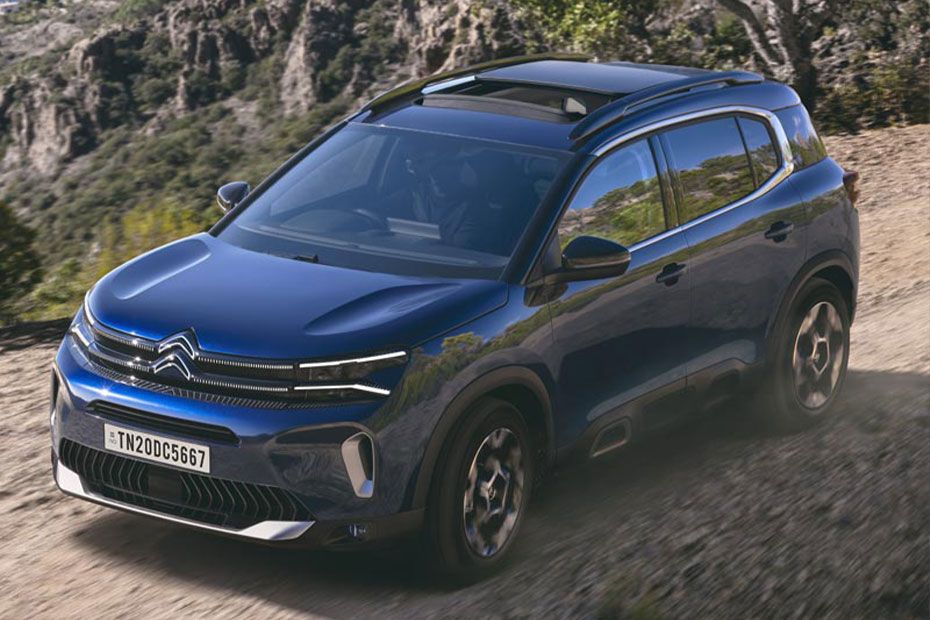 Citroen C5 Aircross Left Side Front View