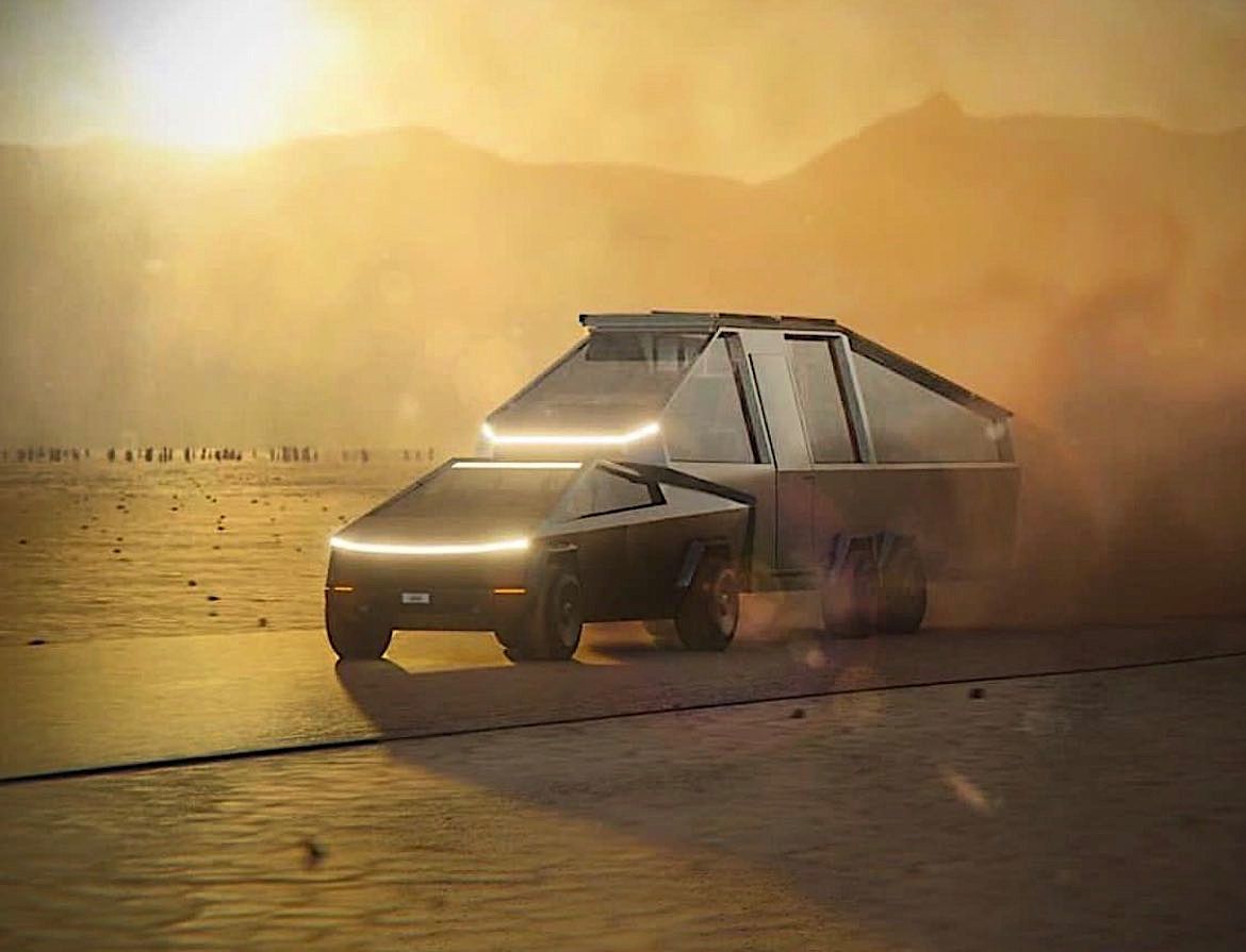 Cybertruck Mars
