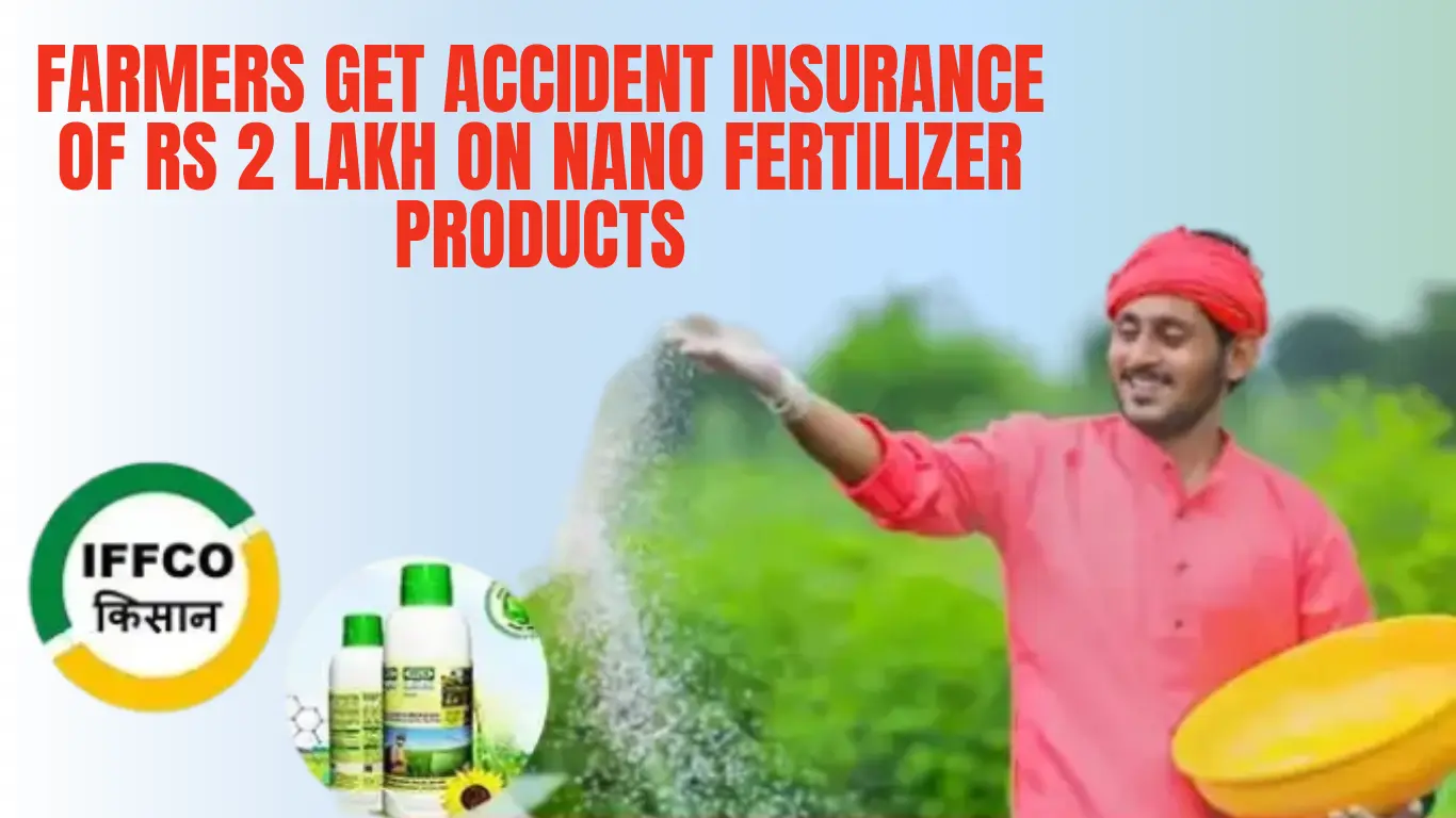 Farmers Get Accident Insurance of Rs 2 Lakh on Nano Fertilizer Products