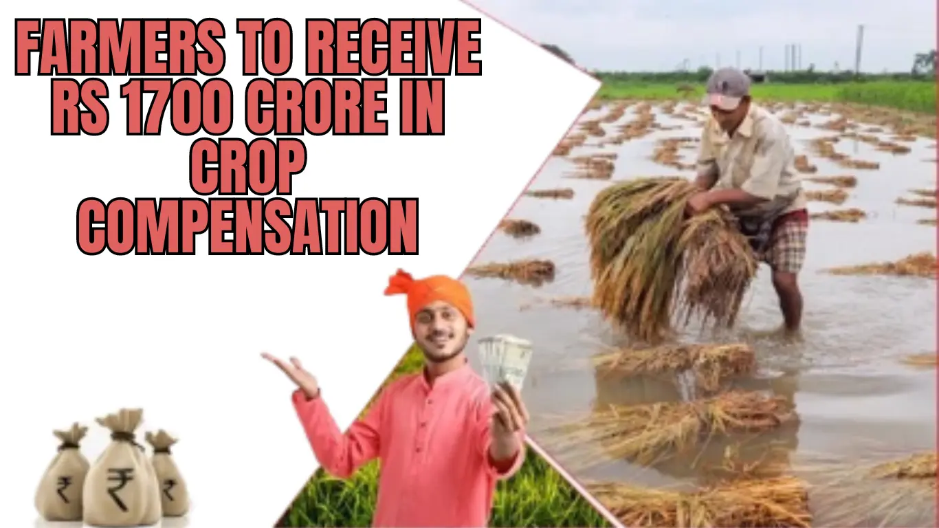 Farmers to Receive Rs 1700 Crore in Crop Compensation