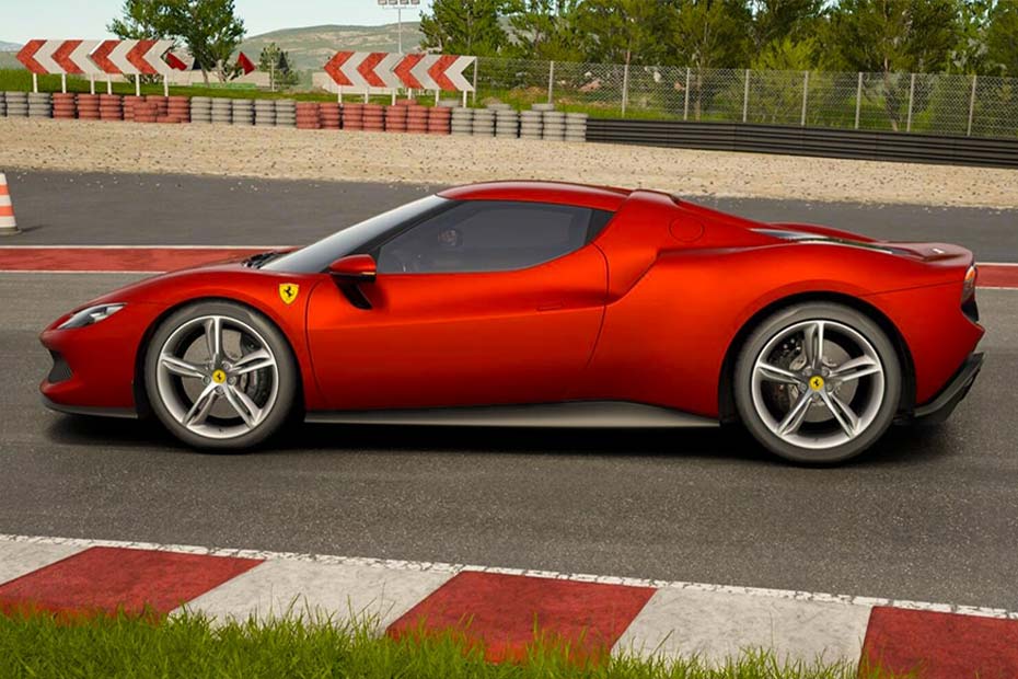 Ferrari 296 GTB Left Side View