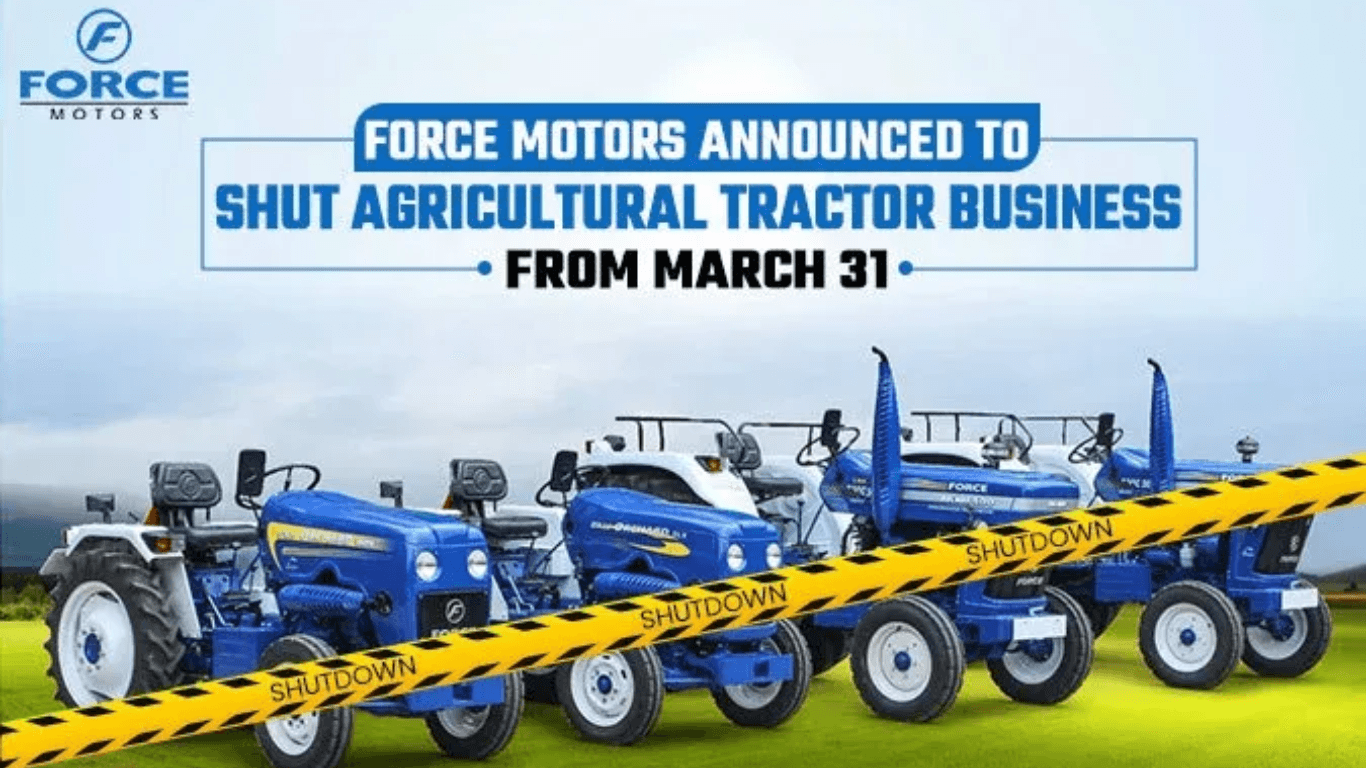 Force Motors to Stop Tractor Unit Operations From March 31: Prioritizing Core Segments