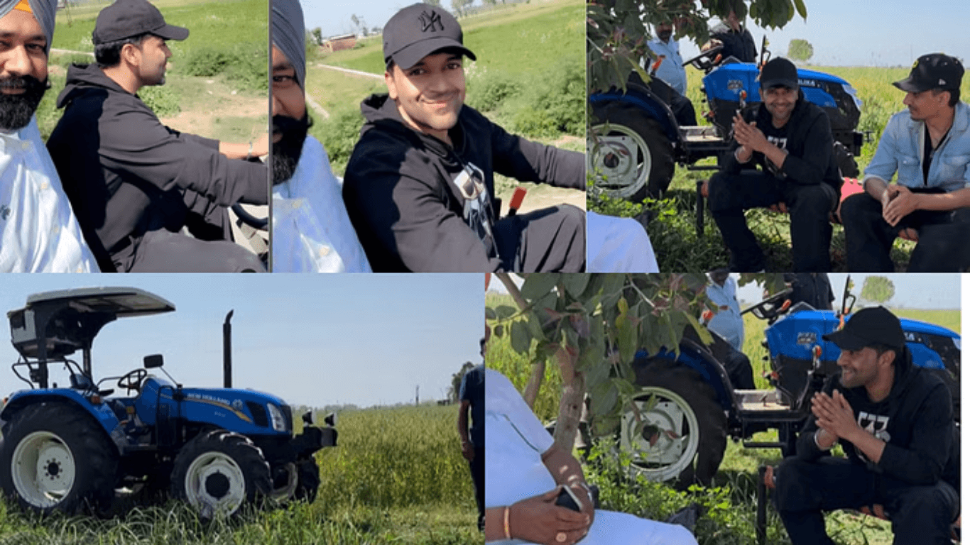 Guru Randhawa's Tractor Trip Through Punjab: Echoes 'Mera Pind, Mere Khet' Sentiment