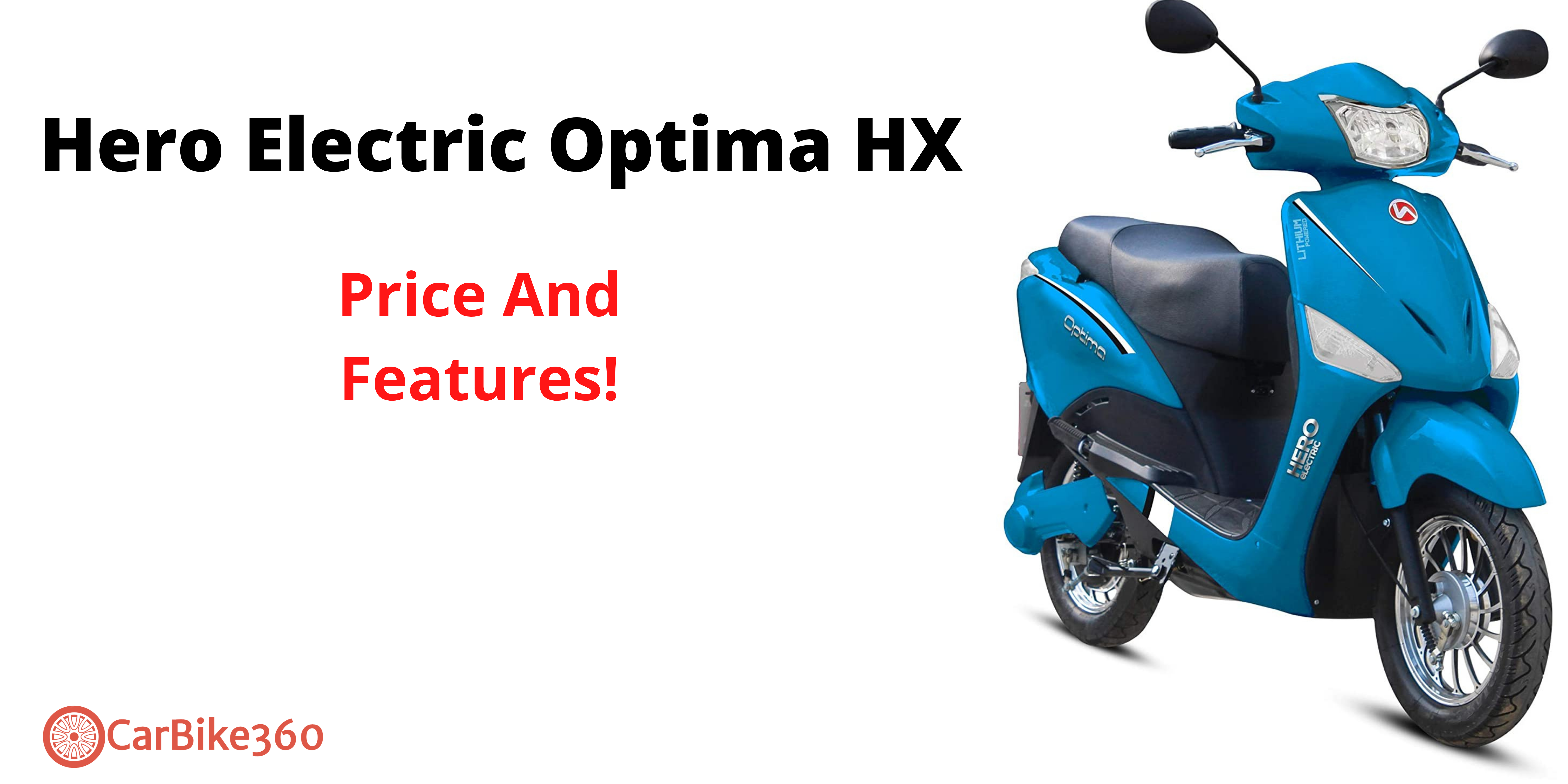 hero electric optima scooty