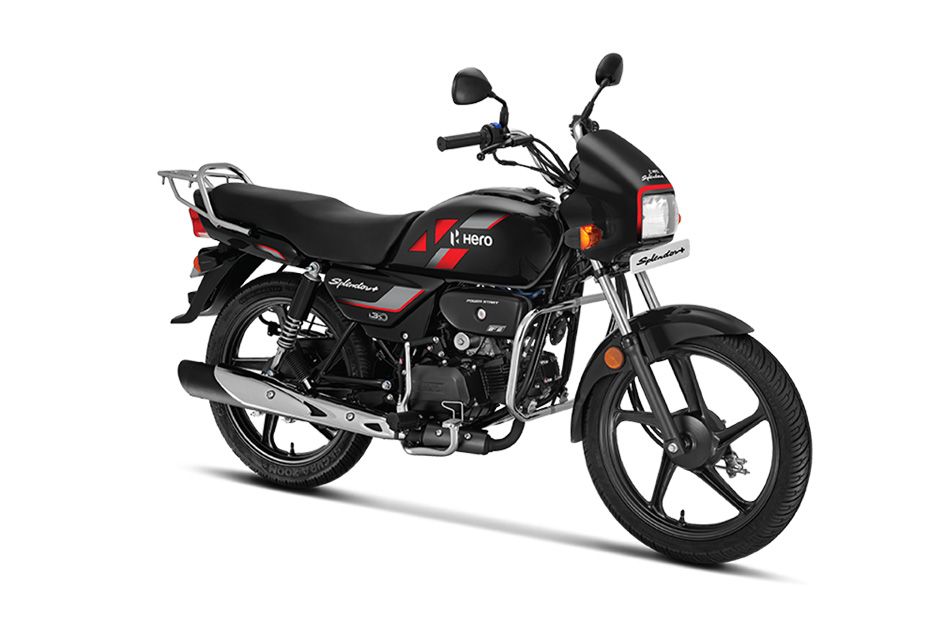 Hero splendor 2024 black model