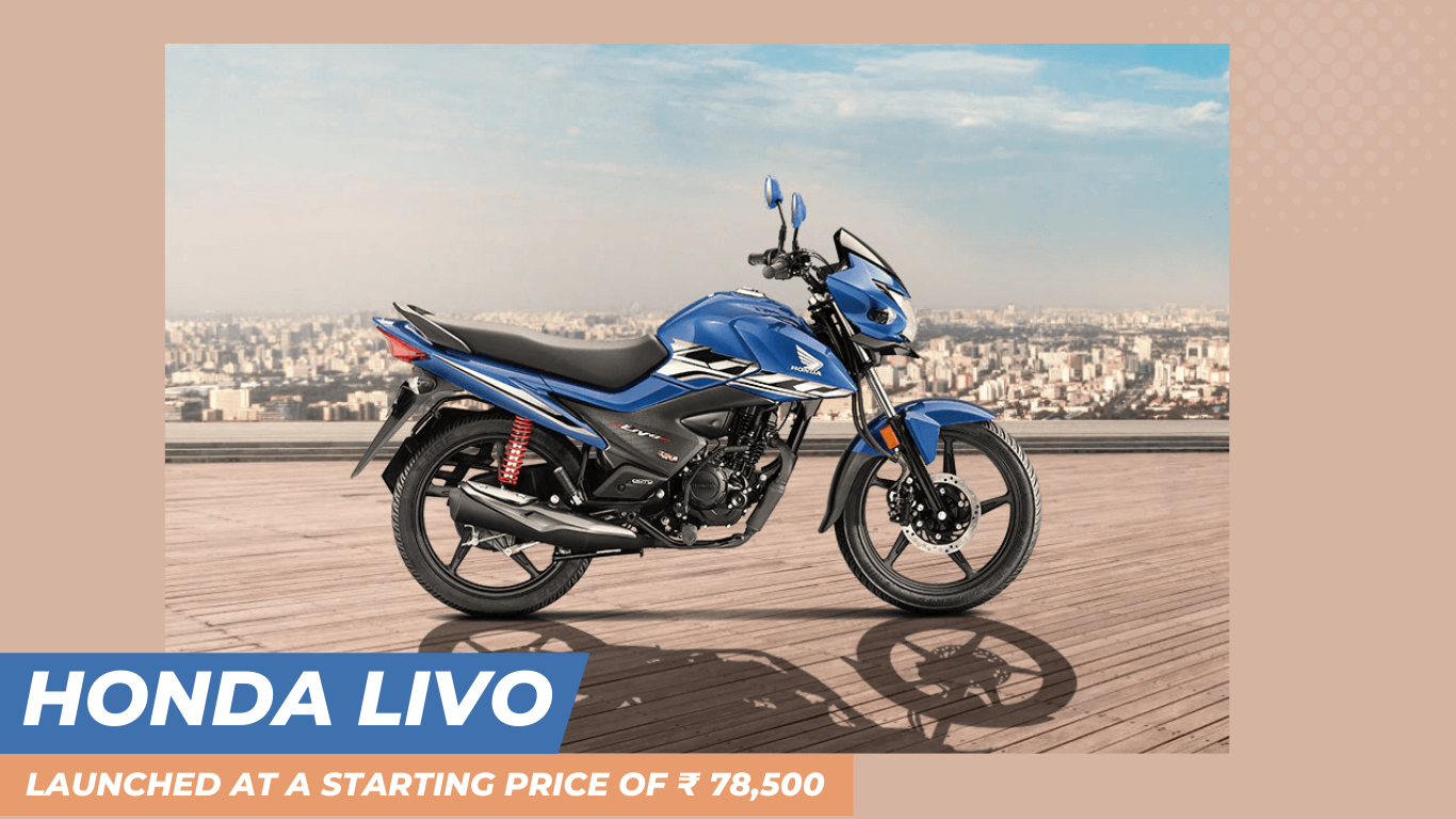 Honda shine livo online price