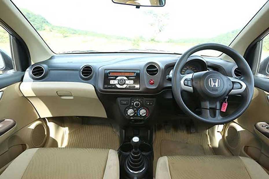 Honda Amaze dashboard