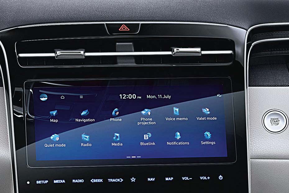 Hyundai-Tucson-Infotainment-system-Main-Menu