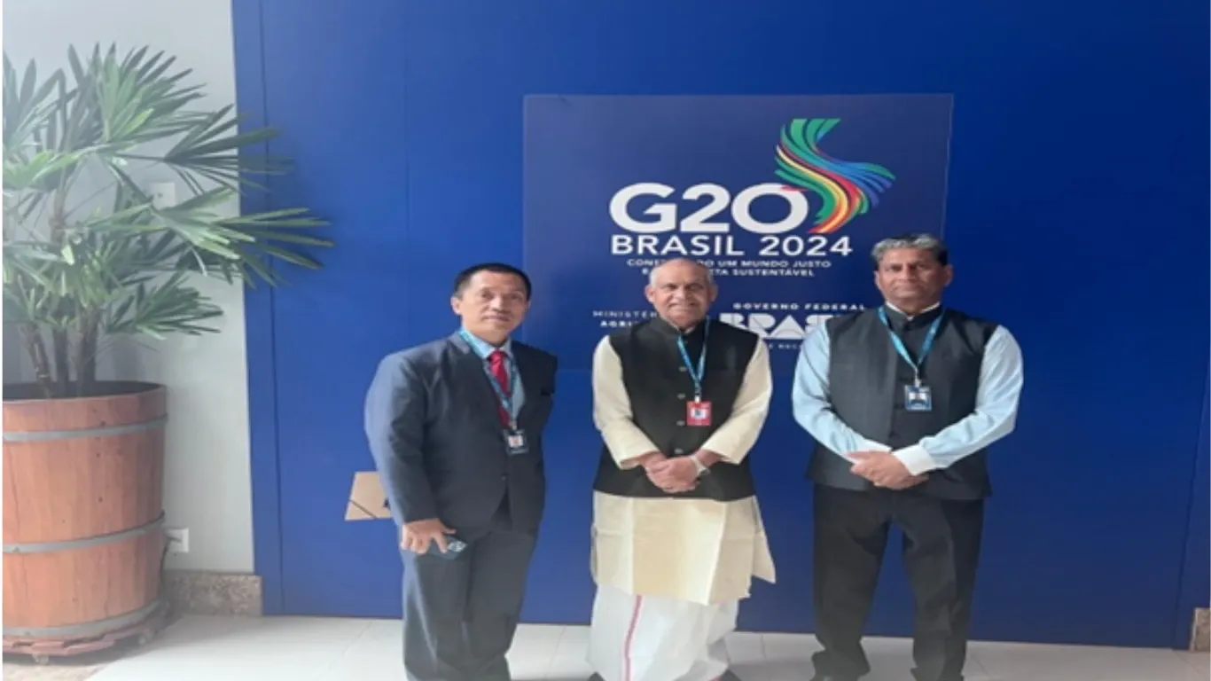 India Strengthens Global Agricultural Ties at G20 Meeting 2024