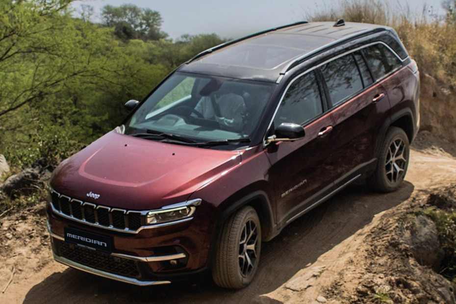 Jeep Meridian Top View