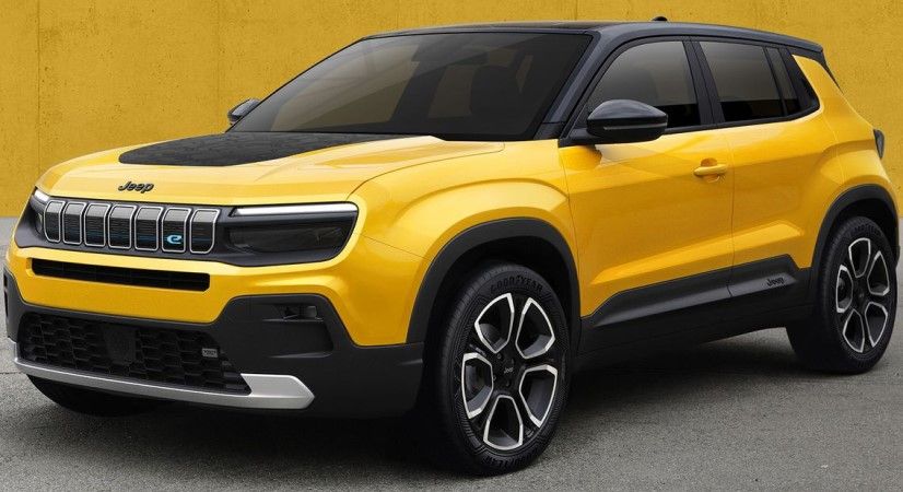 Jeep electric SUV front
