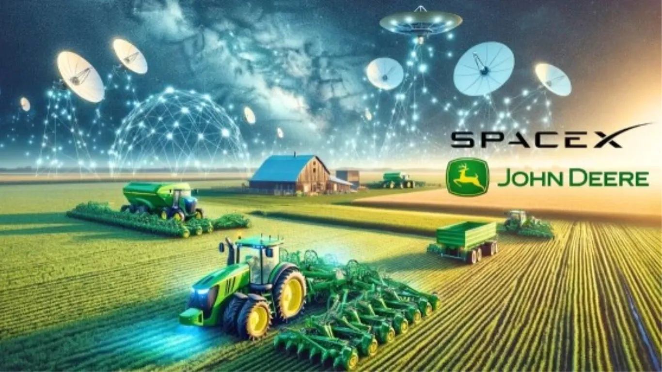 John Deere Partners with SpaceX to Revolutionize Farming with Better Connectivity