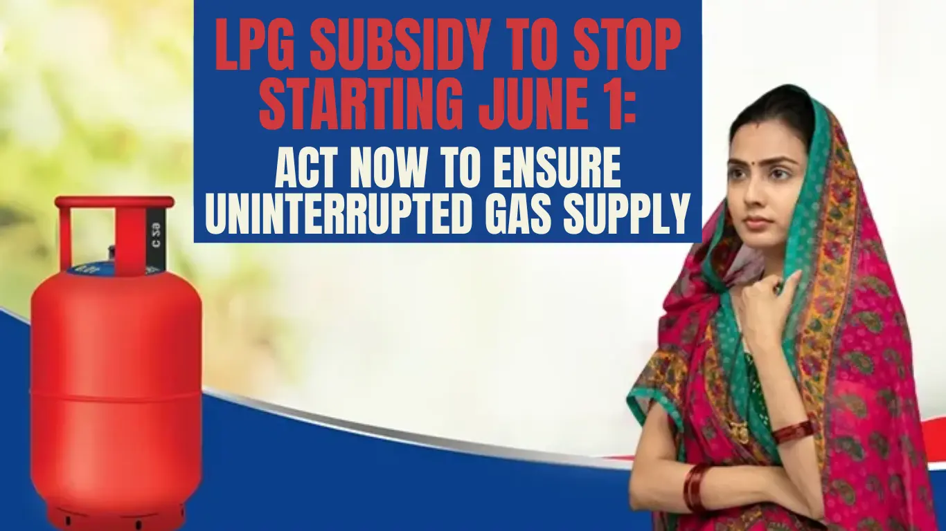 LPG Subsidy to Stop Starting June 1: Act Now to Ensure Uninterrupted Gas Supply