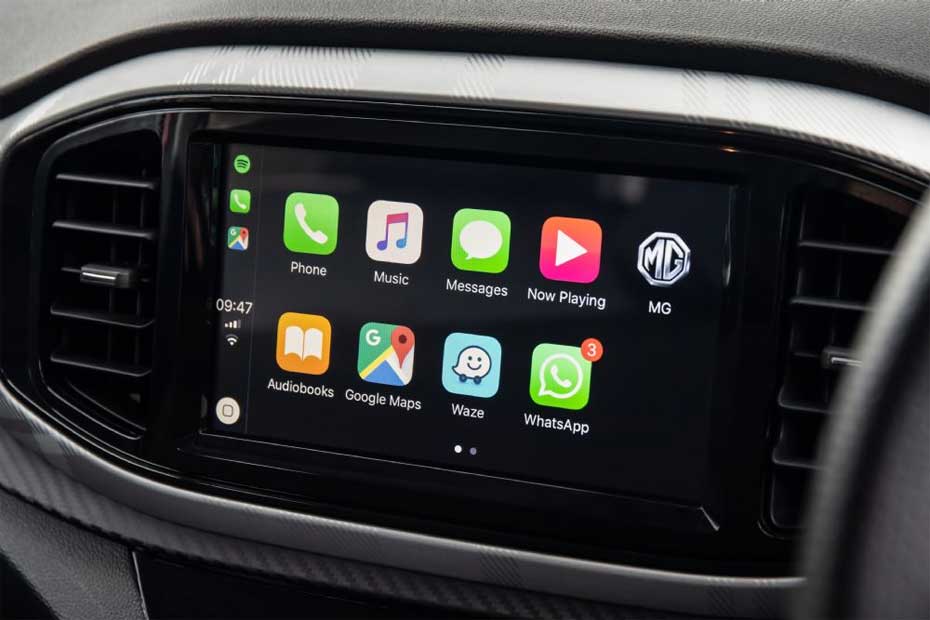 MG 3 Infotainment System