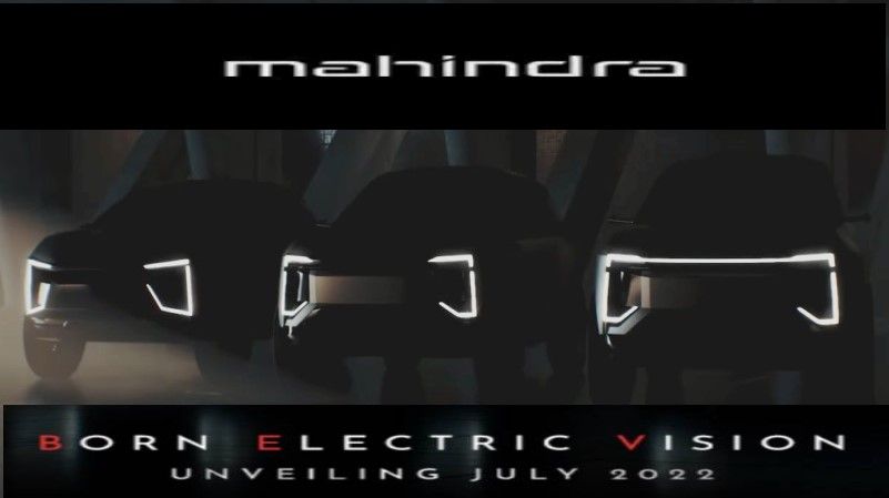 Mahindra Electric SUV teaser