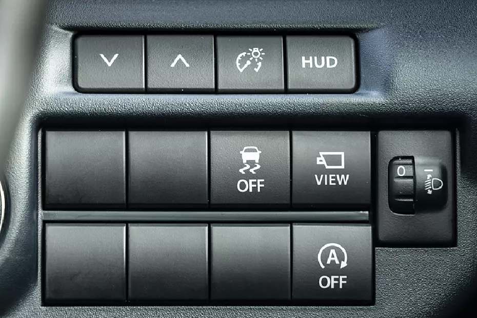 Maruti Baleno Dashboard Switches