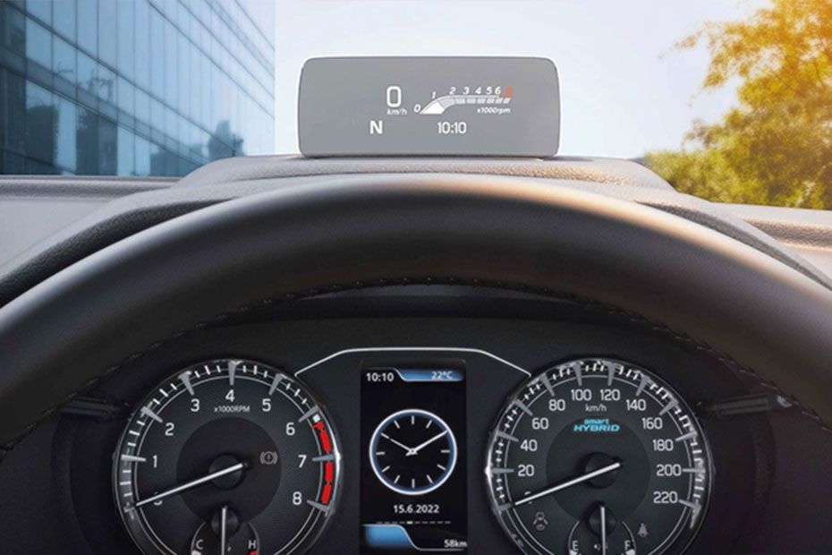 Maruti Brezza Headup Display