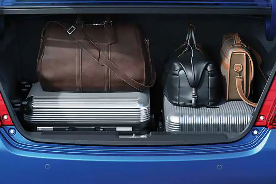 Maruti Dzire boot space