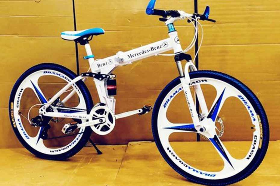 foldable cycle mercedes benz