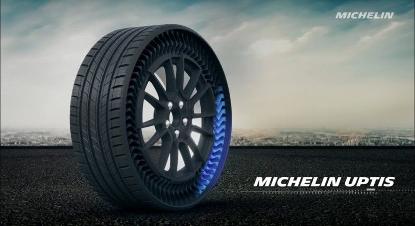 Michelin Uptis Airless tyre