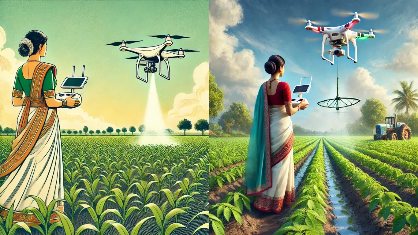 Namo Drone Didi Scheme 2024: 80% Subsidy, ₹8 Lakh Aid, Drone Training, Benefits, and Application Process for Women SHGs