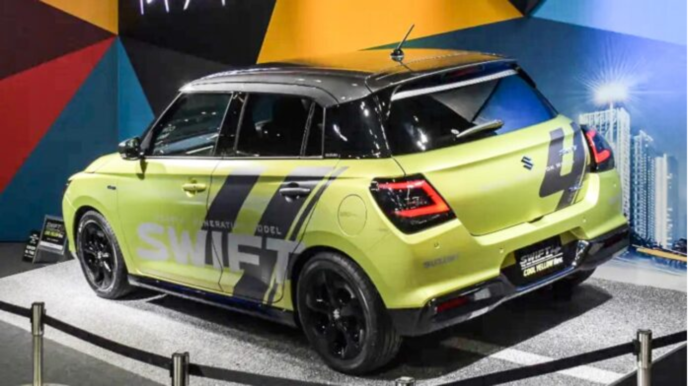 Maruti Swift Cool Yellow Rev Concept Unveiled