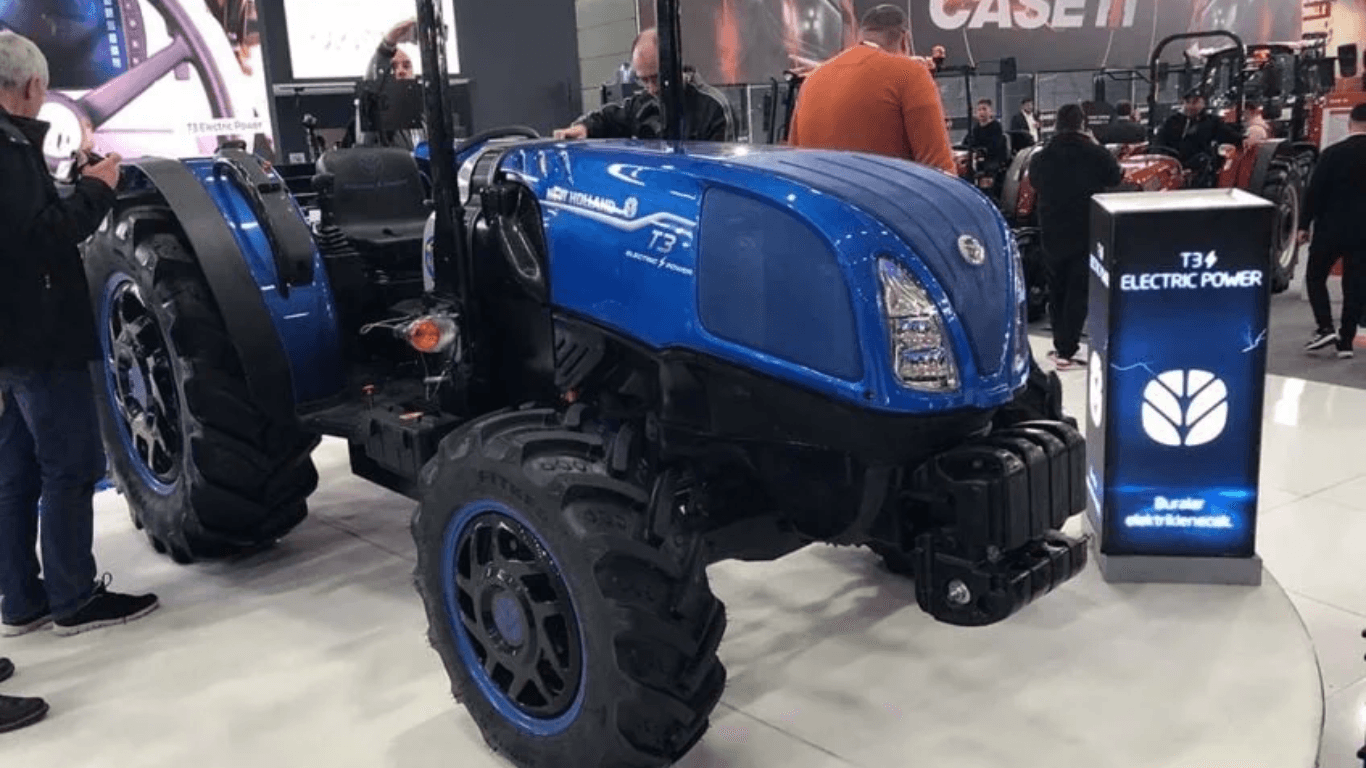 New Holland's Revolutionary T3 Electric Power Tractor Unveiled in Turkey