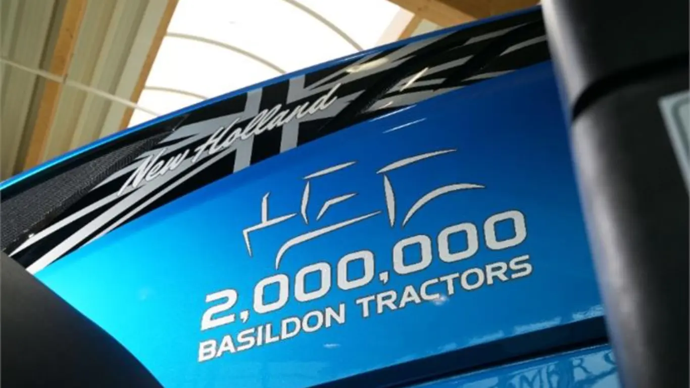 2,000,000 Basildon Tractors’ logo
