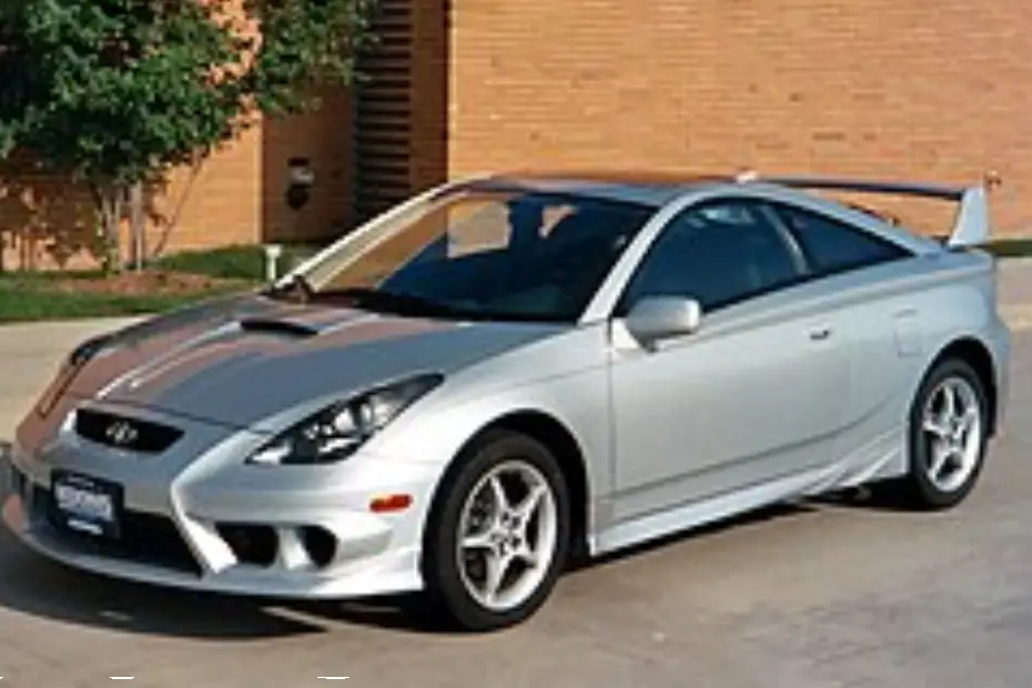 Toyota Celica Right Side Front View