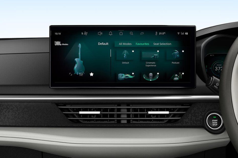 Tata Nexon EV Audio modes