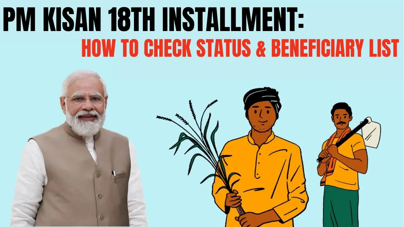 PM Kisan 18th Installment: How to Check Status & Beneficiary List