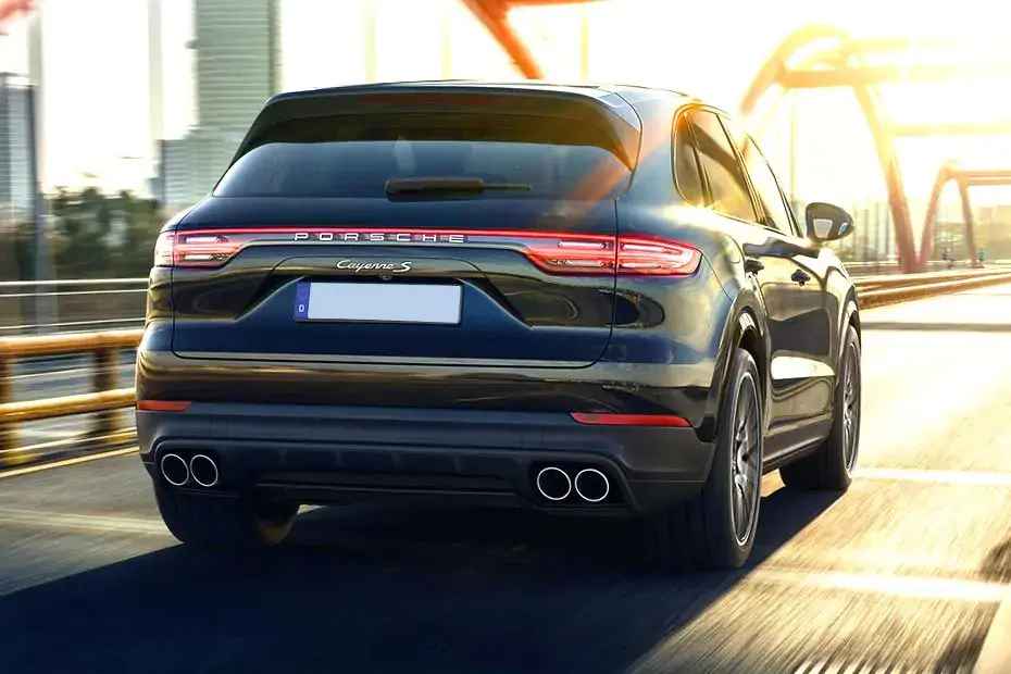 Porsche Cayenne Rear View