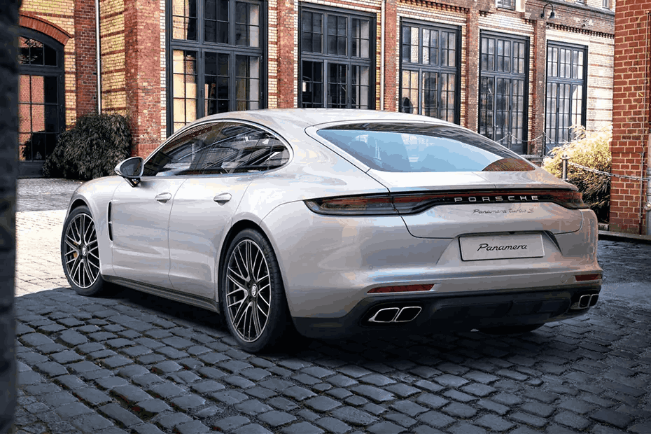 Porsche Panamera Left Side Rear View