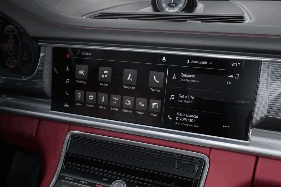 Porsche Panamera Infotainment System