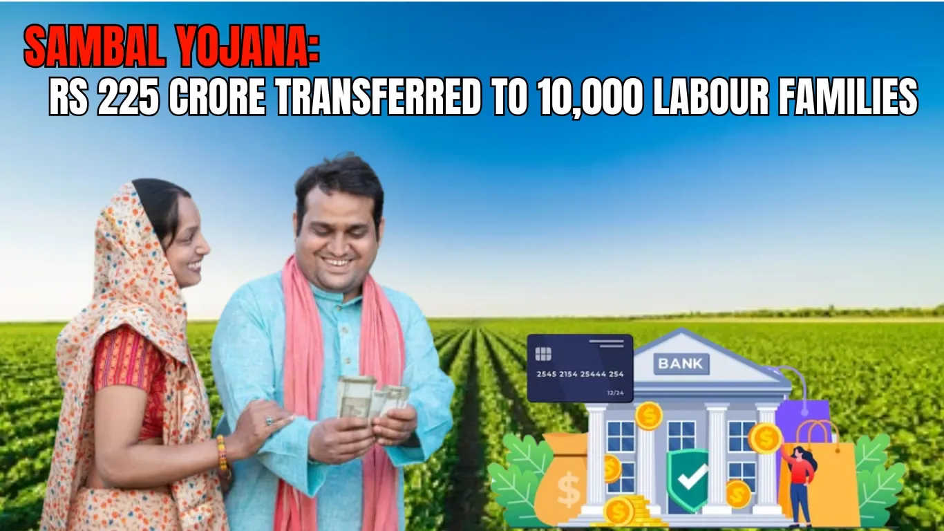 Sambal Yojana: Rs 225 Crore Transferred to 10,000 Labour Families