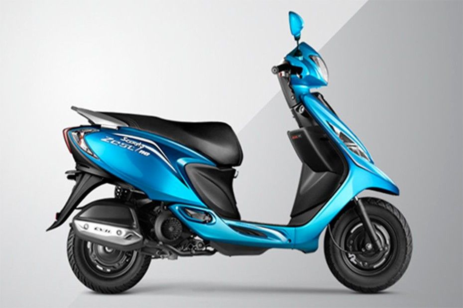 Scooty pep+ discount on road price