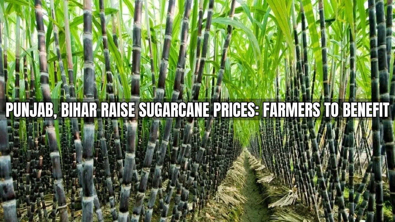 State Governments Such as Punjab and Bihar Increase Sugarcane Prices: Farmers to Benefit