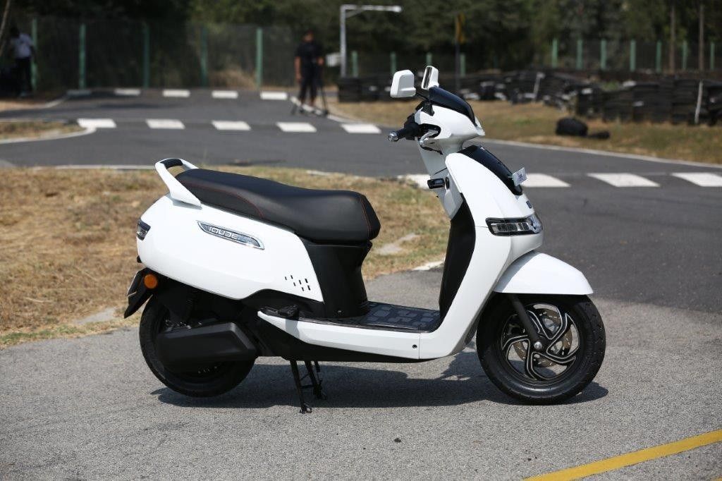 TVS iQube Electric Scooter. 