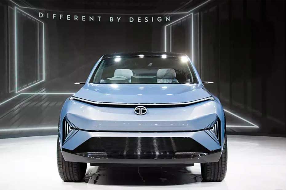 Tata Curvv Front View