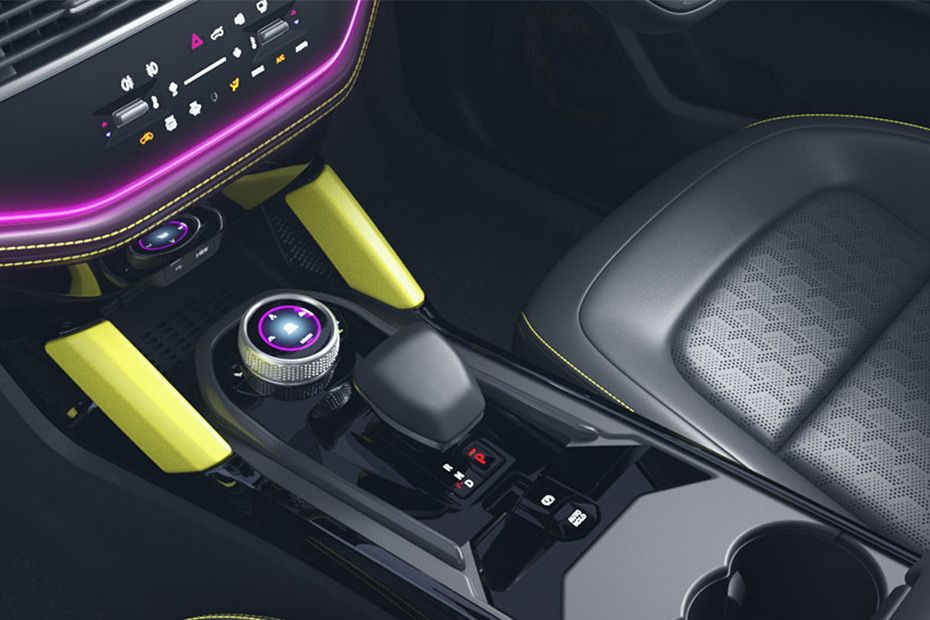 Tata Harrier Facelift E-shifter