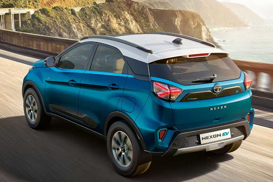 Tata Nexon EV Prime Left Side Rear View