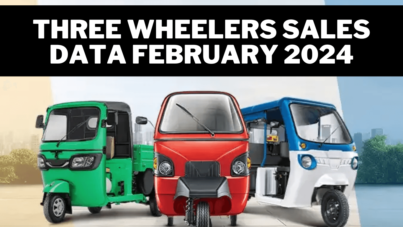 Three Wheelers Sales Data February 2024